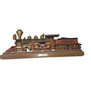 Vintage Replica 1863 Philadelphia Train Model 24"x9" Decorative Display Piece